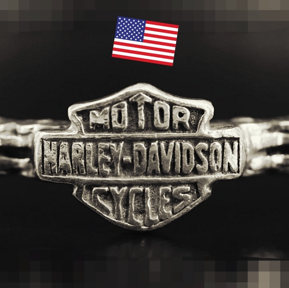 Harley-Davidson Jewelry - Harley Davidson Silver Bangle Bracelet